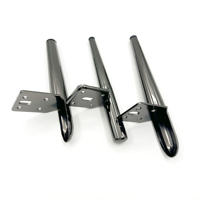 Wejoy Furniture Hardware Factory Modern Type Long Straight Tube Metal Bed Legs Cabinet Feet Sofa Leg