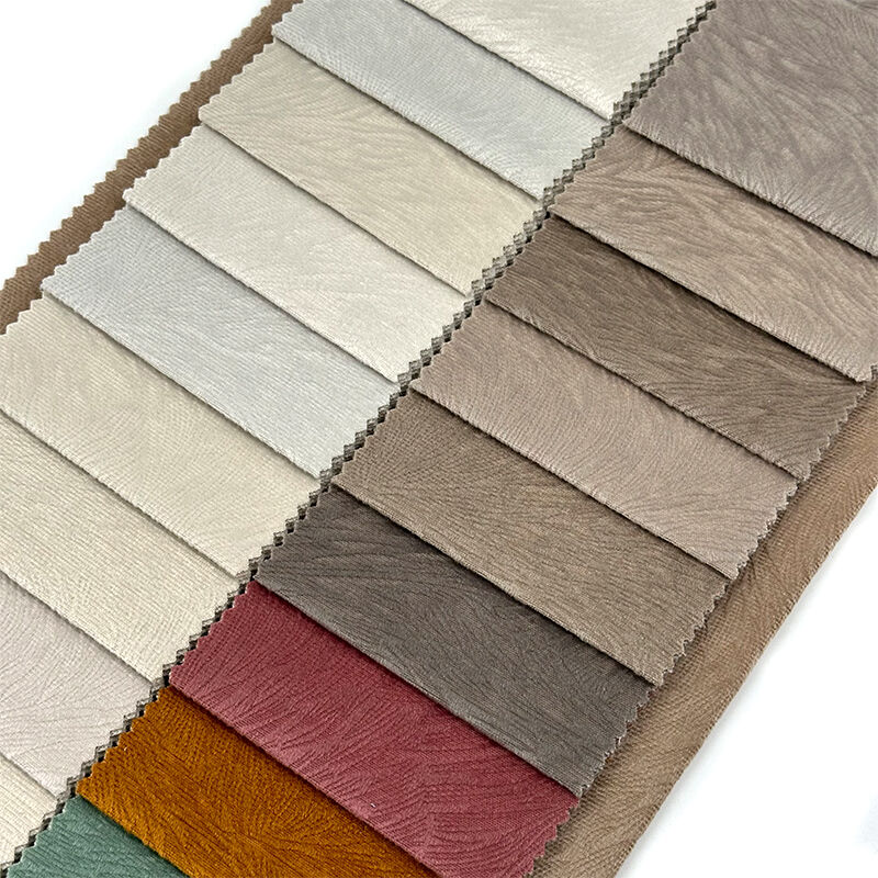 Wejoy 260GSM Polyester Chicken Claw Pattern Burnout Imitation Super Fabric