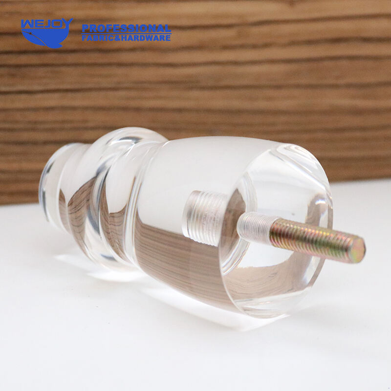 Wejoy New Design Wholesale Sofa Leg Transparent Acrylic Table Legs for Furniture Accessories