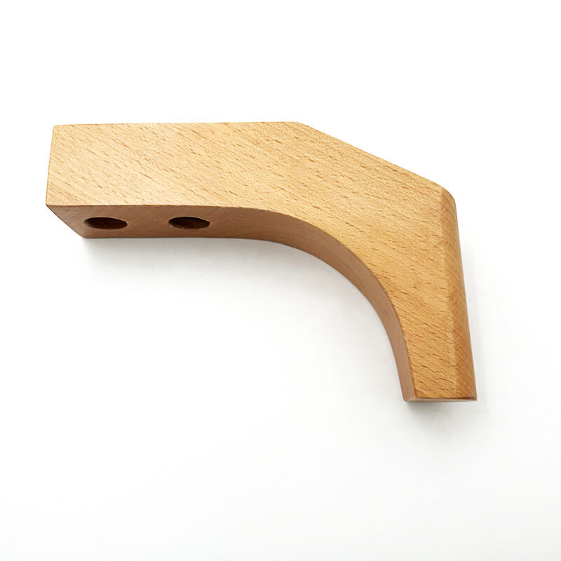 Wejoy New Arrival Furniture Parts 12cm Height Wooden Legs for Sofa