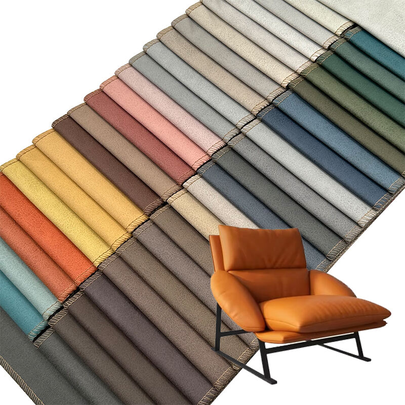 Wejoy Polyester Printed Technology Fabric Synthetic Leather Fabric for Sofa