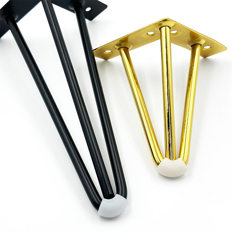 Wejoy modern új stílusú arany színű bútorasztal, szekrényláb, kanapéláb – fémes arany színű lábak, háromszög alakú lábak a legjobban fogyó díszítő széklábakhoz