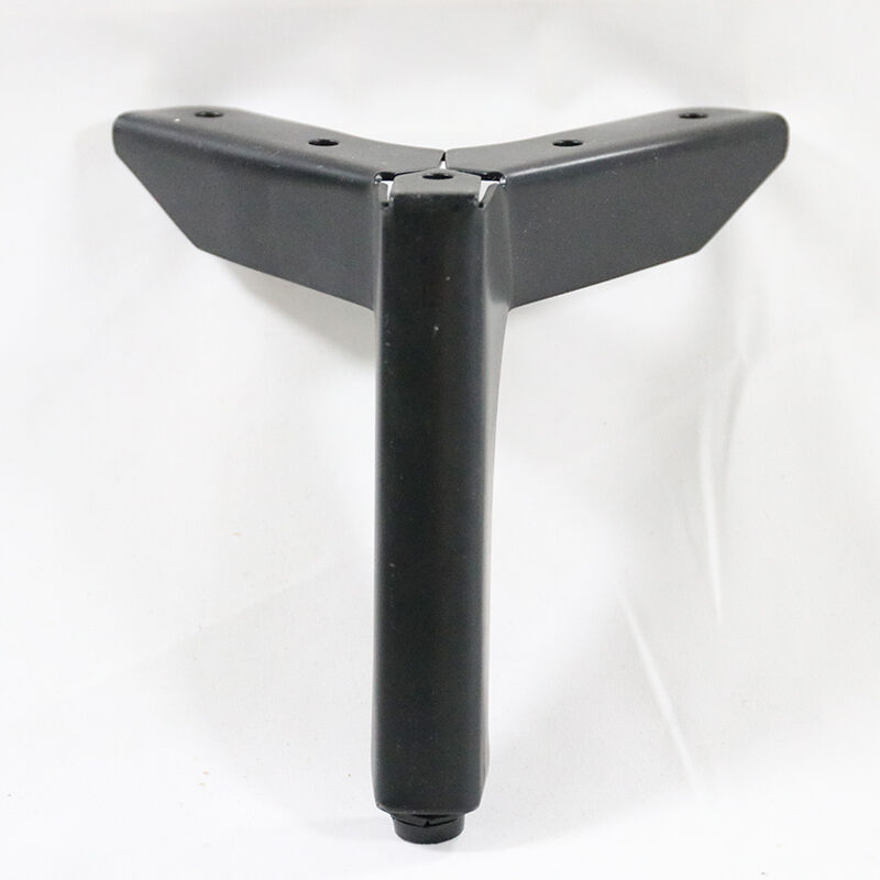 Wejoy High Quality Luxury Chrome & Gold Metal Triangle Sofa Legs Sofa Accessories Furniture Hardware