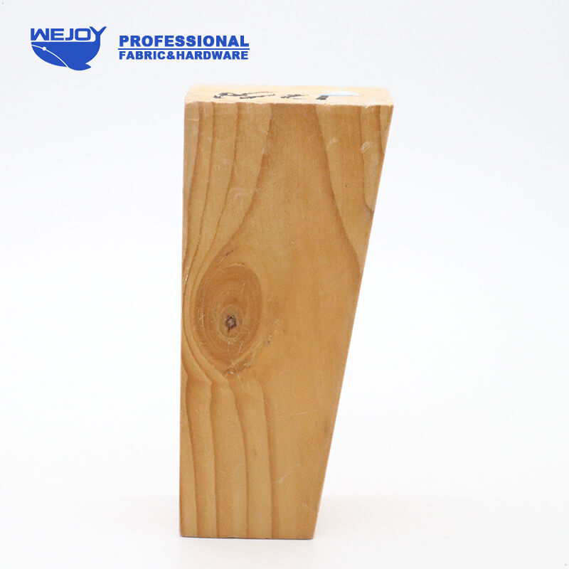 Wejoy Manufacturer High Quality Nordic Solid Oak Square Tapered  Wood Sofa Leg