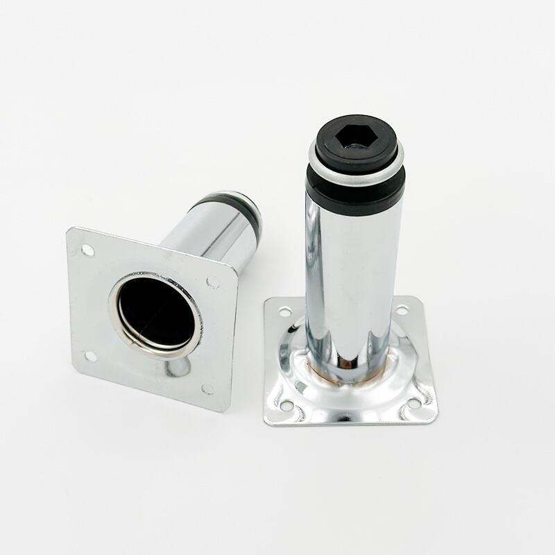 Wejoy Modern 5cm Height Silver Metal Coffee Table Legs Sofa Leg for Furniture