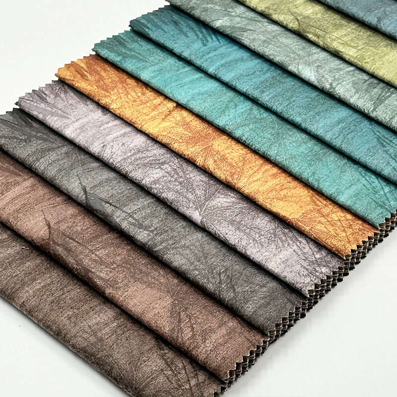Wejoy Home Textile Velvet Sofa Fabric Upholstery Using New Designs Tc Backing Print Velvet Sofa Fabric