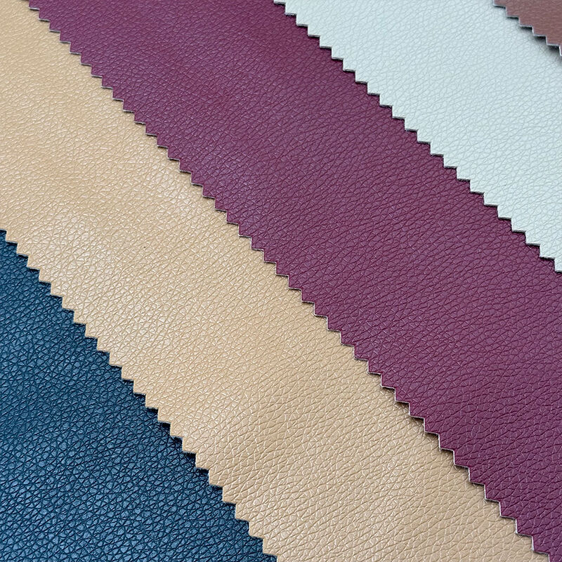 Wejoy Wholesale 310gsm Faux Leather Synthetic Leather Pvc for Sofa Car Upholstery