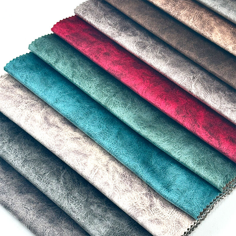 Wejoy Customized 380gsm Poly Printed Sofa Fabrics Velvet Furniture Fabrics