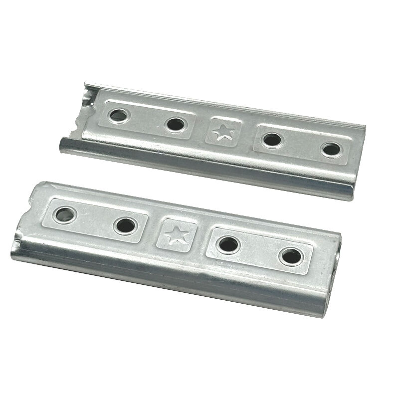 Accessoires en quincaillerie Wejoy en gros, charnières métalliques avec placage en fer pour la fixation des canapés, charnière robuste pour meubles, charnière zinguée pour canapés, quincaillerie pour canapés, connecteur modulaire, plaque de jonction, charnière plate pour châssis de canapé