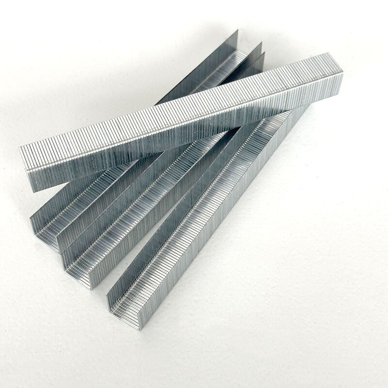 Wejoy  8012 Staple 12mm Leg Length Upholstery Staples Fine Wire Crown Staple Pneumatic Staple for Sofa Furniture Wood Frame Hardware Fastener U Shaped Nail Door Nail