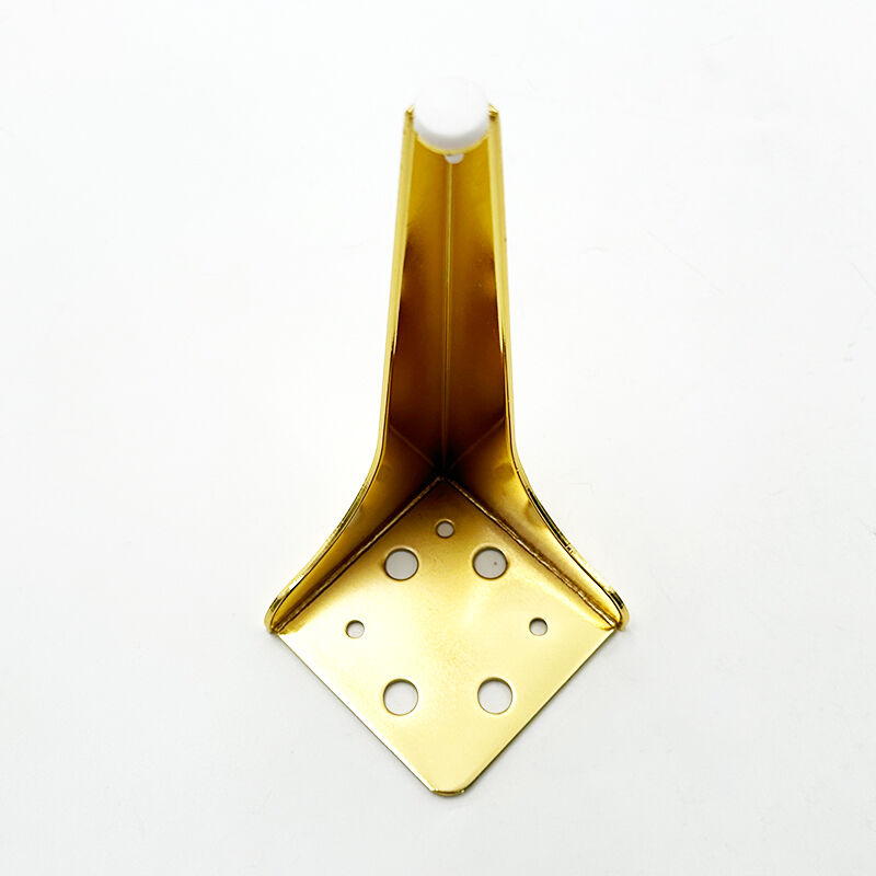 Wejoy New 15CM Furniture Legs Golden Iron Metal Sofa Leg Custom Table/cabinet Legs