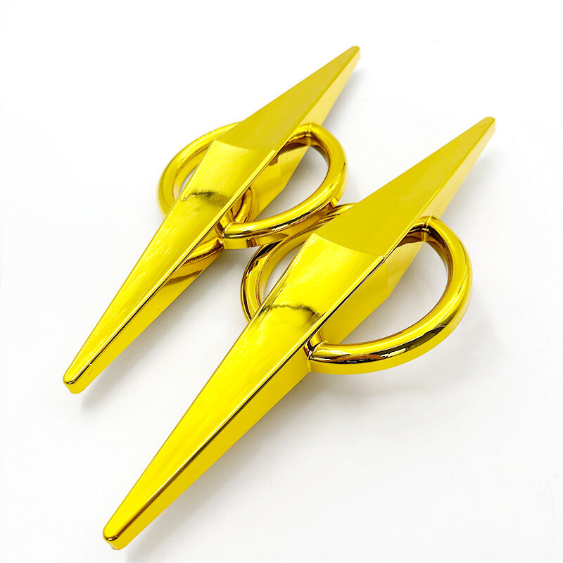 Wejoy Furniture Accessories 200mm 300mm Length Gold Silver Plastic Decorative Parts with Nails