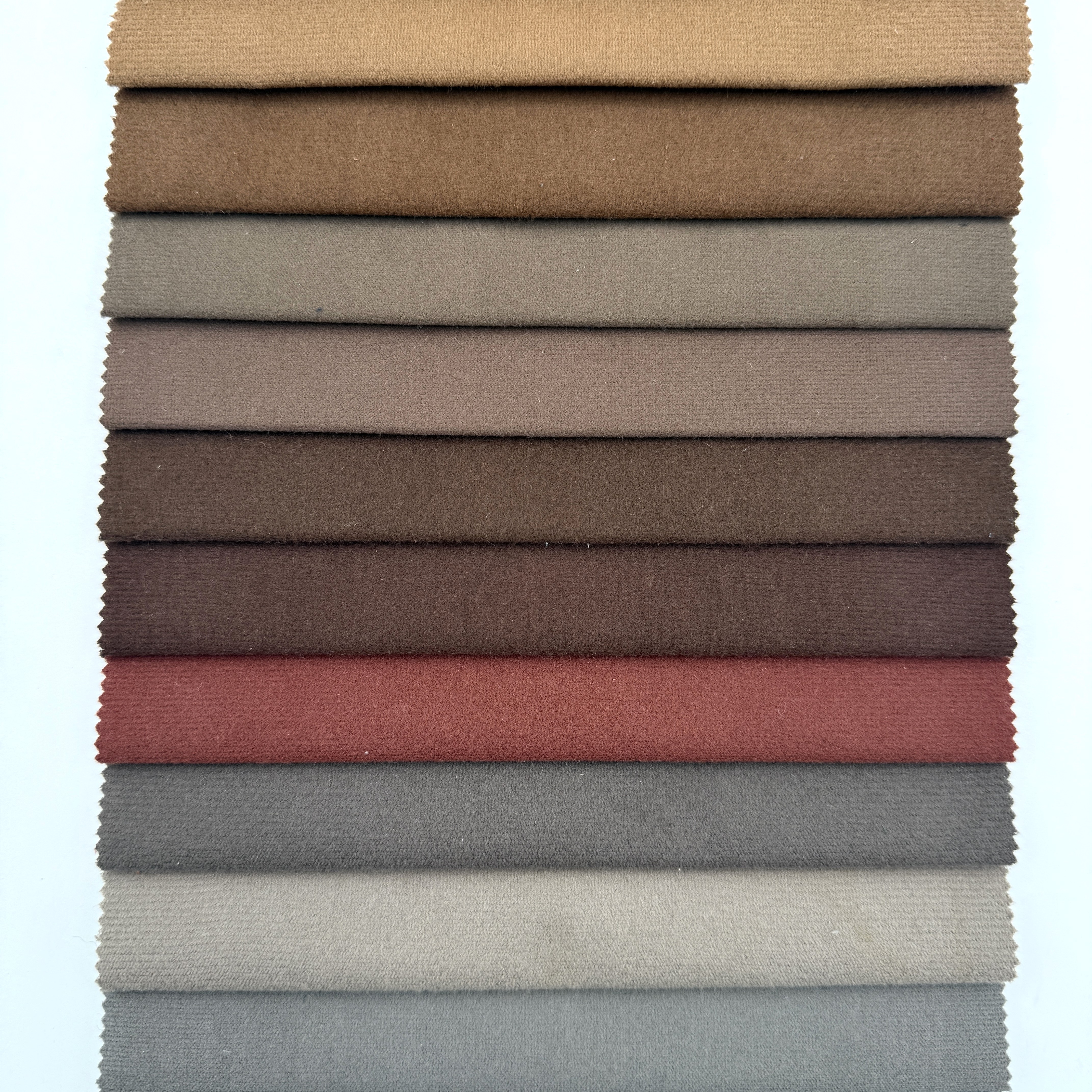 Wejoy Warme, weiche gestrickte Samtstoff-Qualität – Premium, langlebiges Polstermaterial, weich und glatt für Heim-Möbel und Kissen – Samtstoff