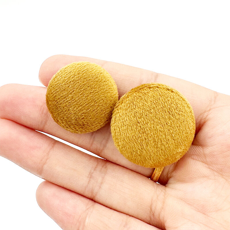 Wejoy – Bottoni in alluminio ricoperti di tessuto, personalizzabili nel colore, per la decorazione d'arredamento.