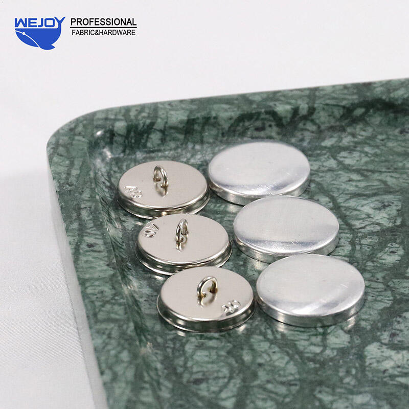 Wejoy 20mm 22mm 25mm Crystal Silver Decorative Sofa Buttons for Sofa Furniture Decoration