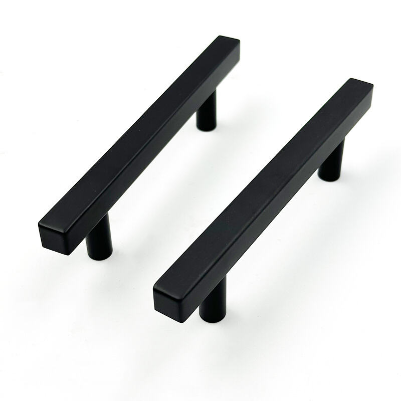 Quincaillerie de meuble Wejoy en acier inoxydable, poignée de meuble noire, poignée de porte d’armoire, tirage de tiroir, tirage d’armoire, poignées noires, poignées d’armoire, poignées de cuisine