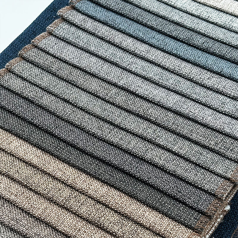 Wejoy Functional Waterproof 300gsm 100% Polyester Linen Fabric for Hometextile