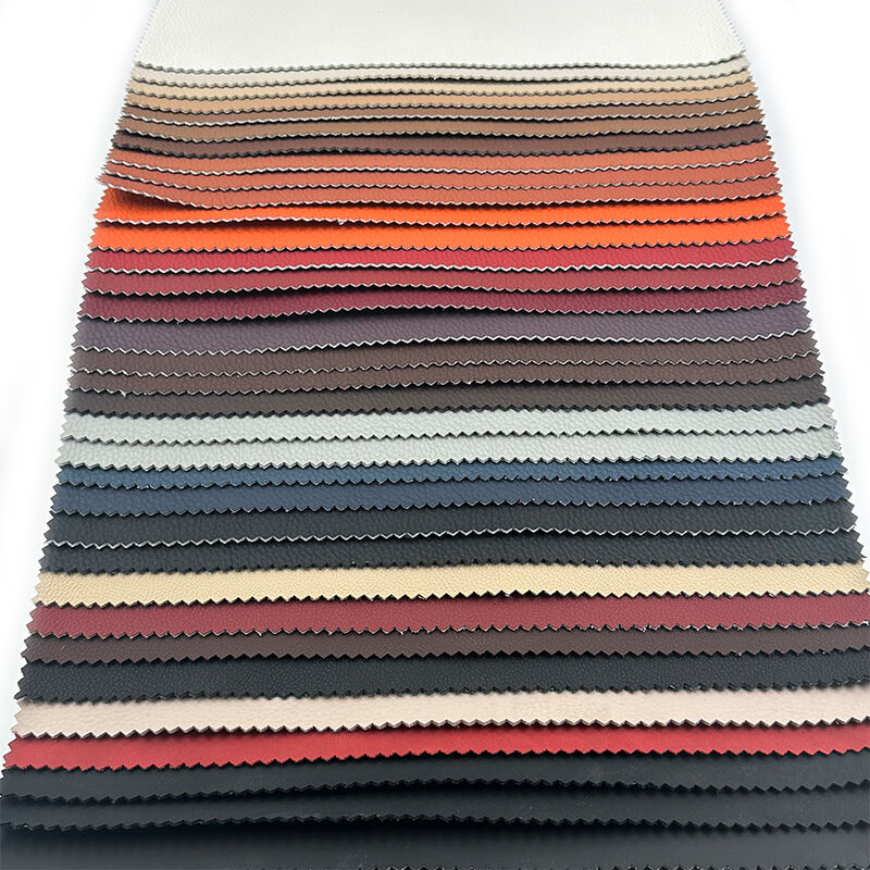 Wejoy Custom Leather Fabric Pvc Leather Synthetic Leather Fabric for Upholstery