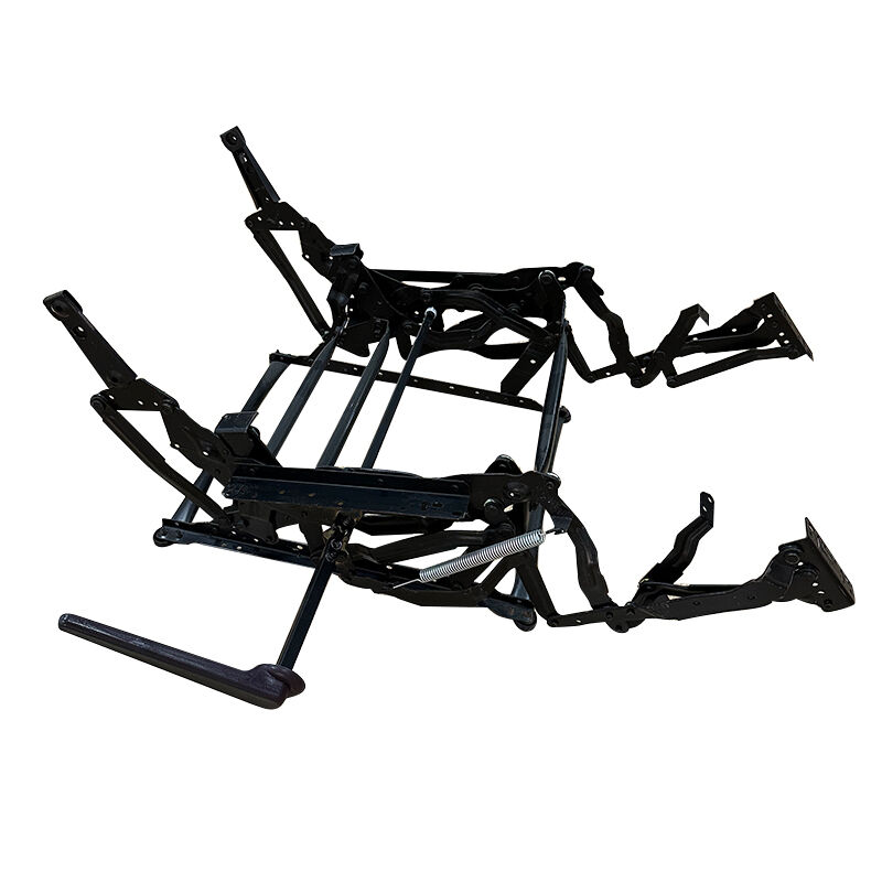 Mécanisme manuel pour canapé inclinable-lit Wejoy, mécanisme pour siège individuel inclinable, châssis fonctionnel en fer, mécanisme à poussée arrière pour canapé inclinable, mécanisme métallique au sol pour canapé inclinable, quincaillerie pour fauteuil