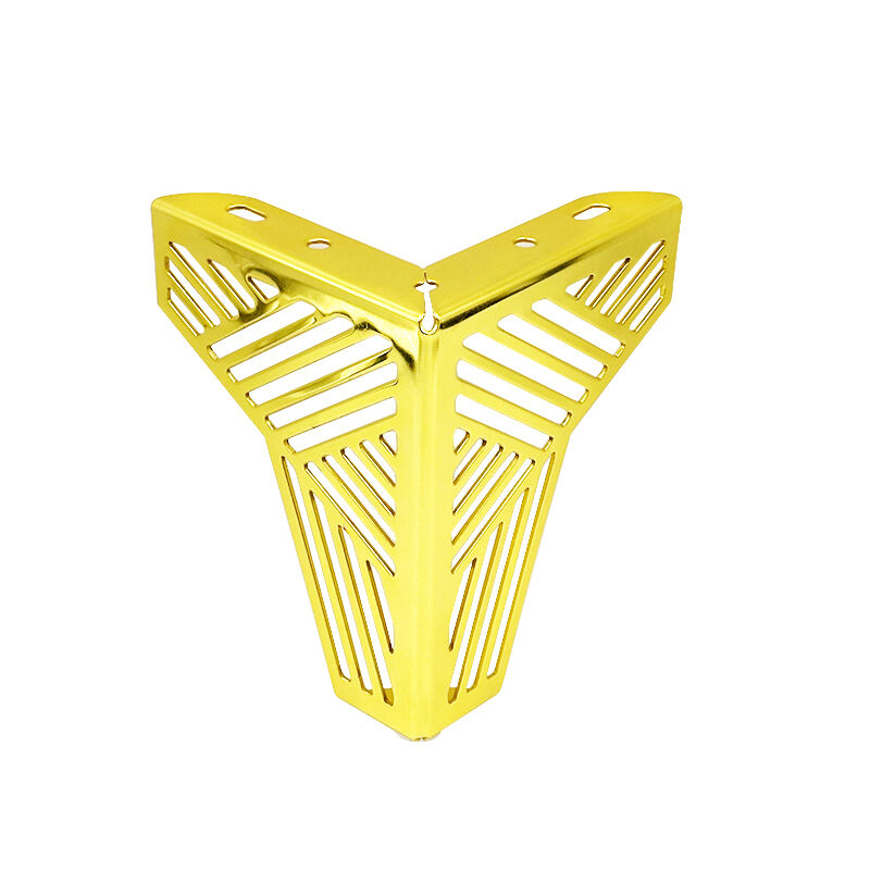 Wejoy Factory 13cm Height Hollow Flower Metal Iron Furniture Cabinet Legs