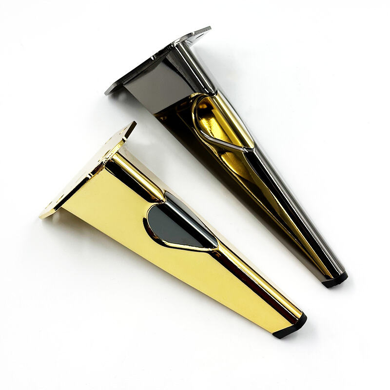 Accesorios para Muebles Wejoy: Patas de Sofá de Metal Negro Gris y Dorado para Armario de TV