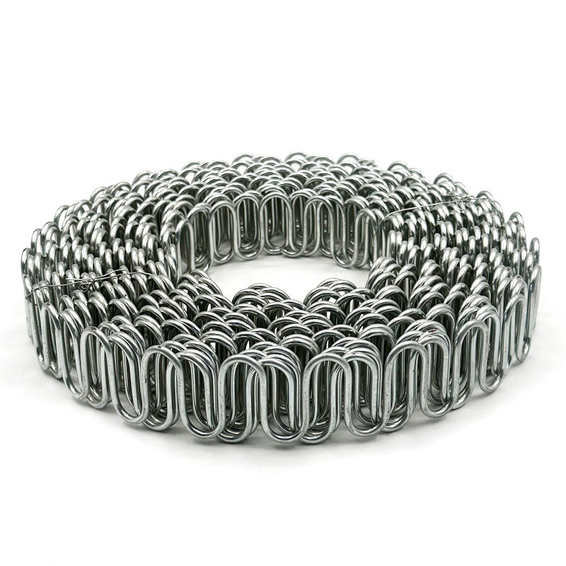 Usine Wejoy : ressort hélicoïdal sinueux en fer, hauteur d’arc de 48 mm, pour chaise et canapé, ressort sinusoïdal zigzag robuste pour l’ameublement et la sellerie