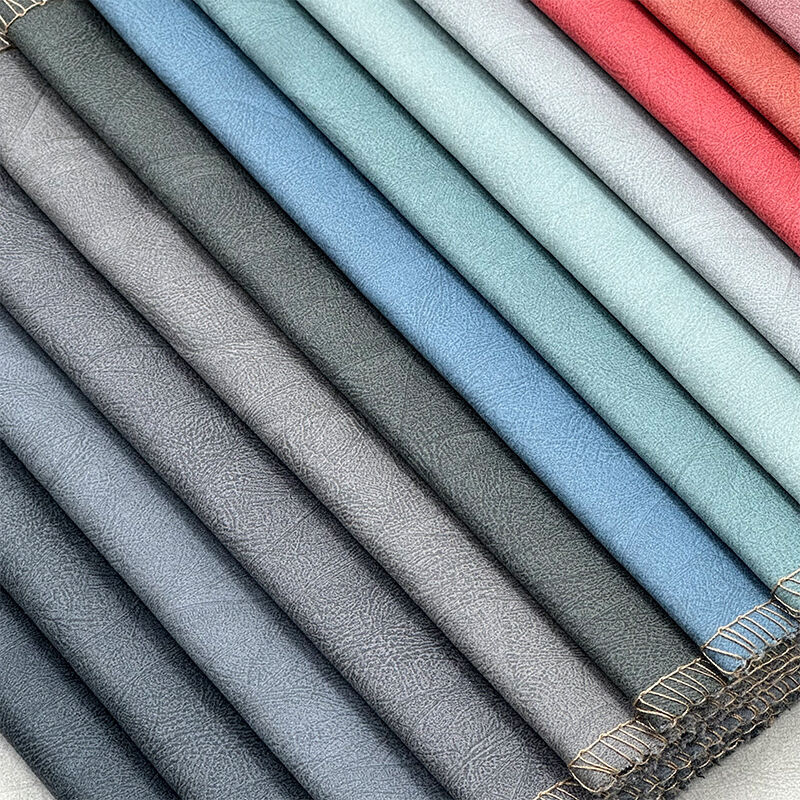 Wejoy Soft Touch 260gsm Polyester Velveteen Like Technology Fabric Faux Leather