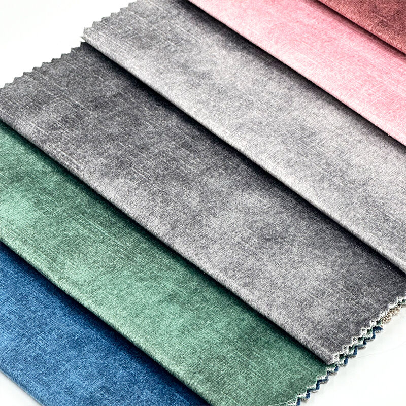 Wejoy Supplier Knitting Printed Velvet Fabric for Curtains Fashion