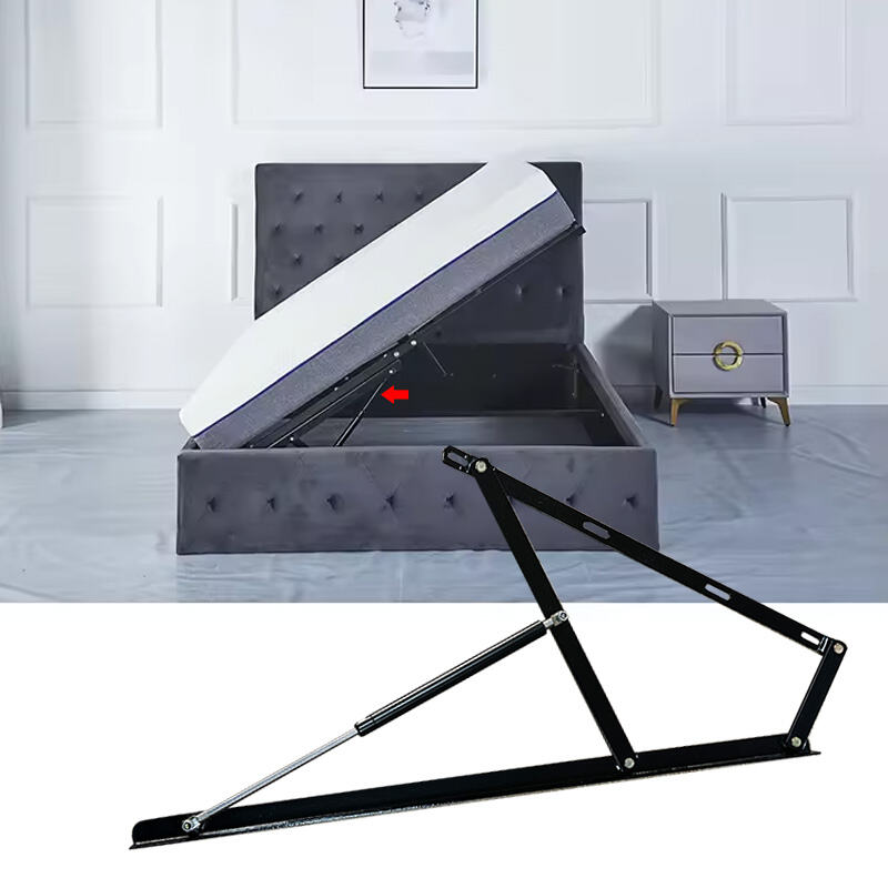Wejoy 90cm Length 400N Support Hinge Frame Bed Mechanism with Gas Lift