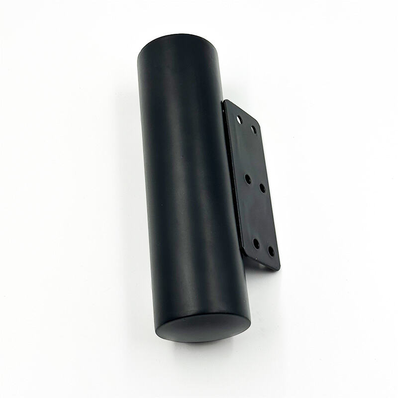 Wejoy Factory Modern Hardware Accessories 40*170mm Polished Black Metal Tube Legs