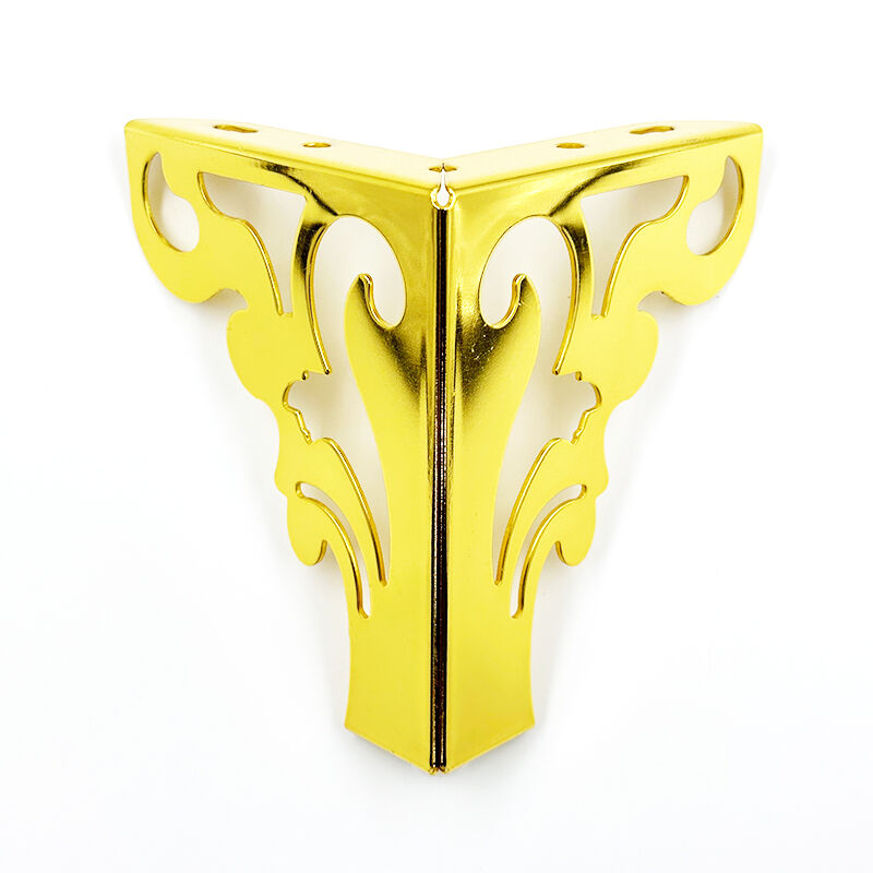 Wejoy Manufacture Gold Color Furniture Parts Metal Iron Legs for Furniture Cabinet