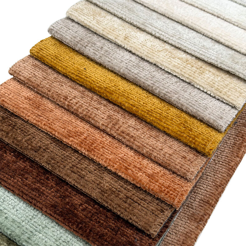 Wejoy Meistverkaufter Veloursstoff aus 100 % Polyester, 380 g/m², Chenille-Stoff für Möbel, dekorative Polsterstoffe, Sofa-Material