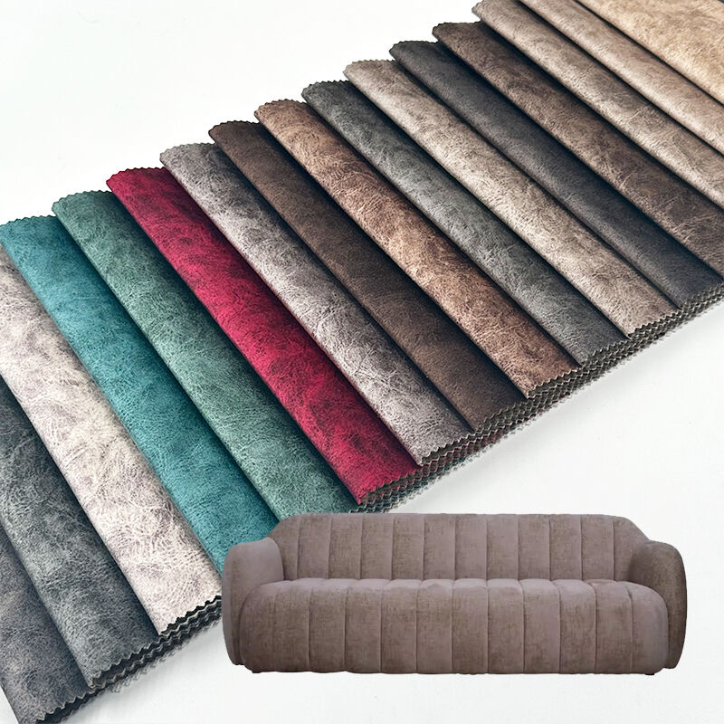 Wejoy Customized 380gsm Poly Printed Sofa Fabrics Velvet Furniture Fabrics