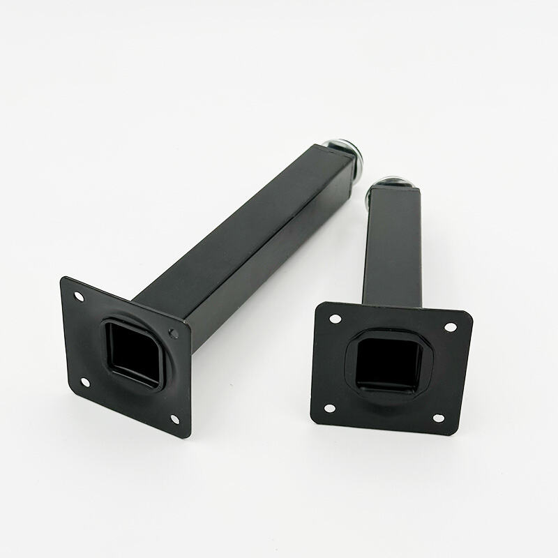 Wejoy Factory Customized Size Cylinder Iron Metal Furniture Legs Furniture Parts