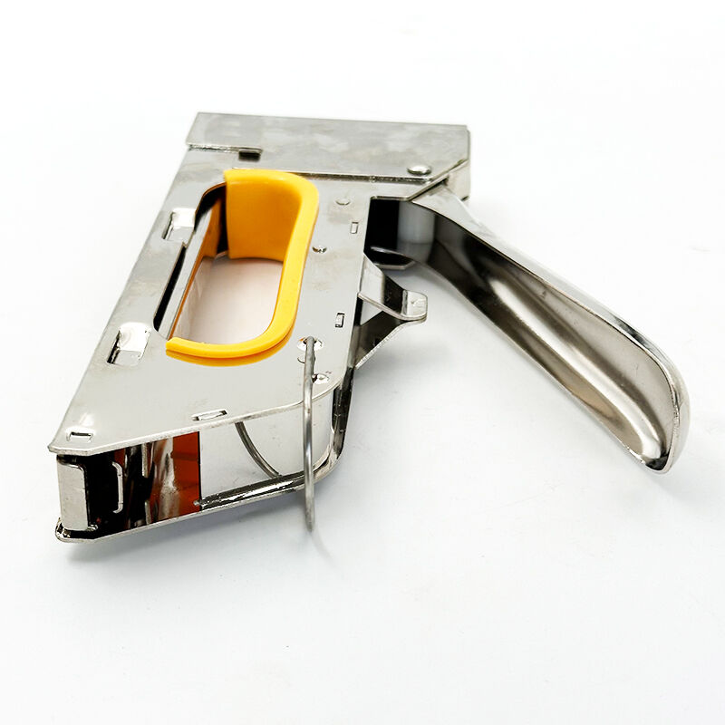 Wejoy Manual 1008F Staple Gun Heavy Duty Hand Tacker Upholstery Stapler Portable Universal Nail Machine U Shaped Nail Gun for Furniture Sofa Woodworking Door Code Nail