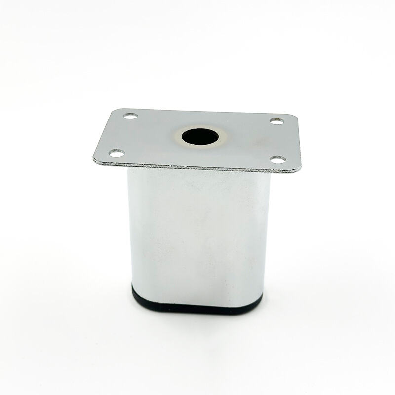 Wejoy Iron Chrome Sofa Legs Gun Black Modern Bedroom Furniture Legs for Apartment Workshop Hospital Use