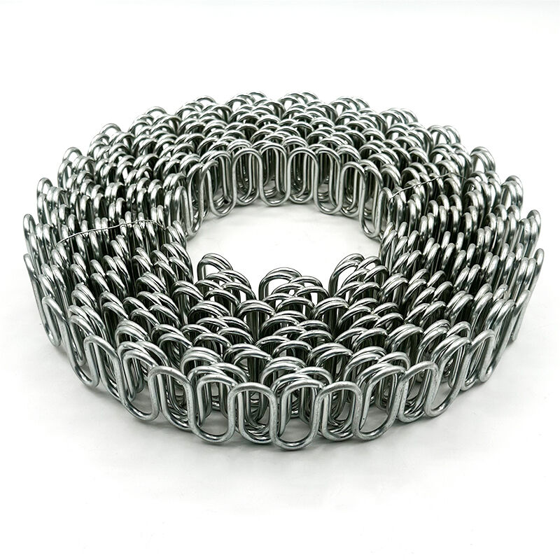 Usine Wejoy : ressort hélicoïdal sinueux en fer, hauteur d’arc de 48 mm, pour chaise et canapé, ressort sinusoïdal zigzag robuste pour l’ameublement et la sellerie