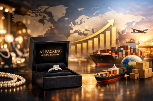 Il mercato globale dell’imballaggio per gioielli registra una forte crescita, trainato dalla premiumizzazione del settore luxury e dall’espansione regionale