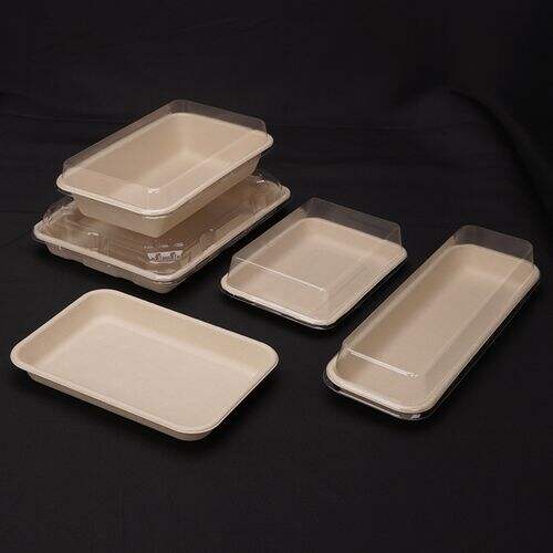 Eco-Conscious PLA Fresh Produce Trays – Display, Sell & Store Sustainably