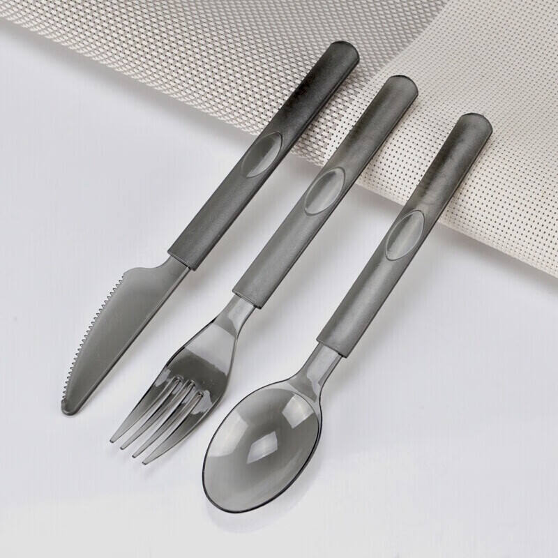 Plastic Spoon/Fork/Knife | Disposable Food Grade Plastic Cutlery – Bolooming