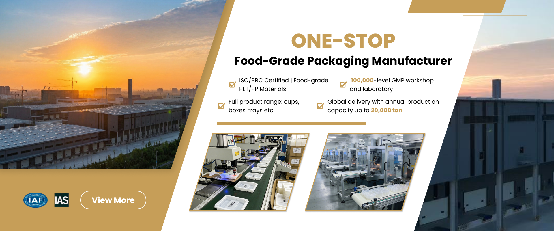 One-Stop food-grade packaging manufacturer