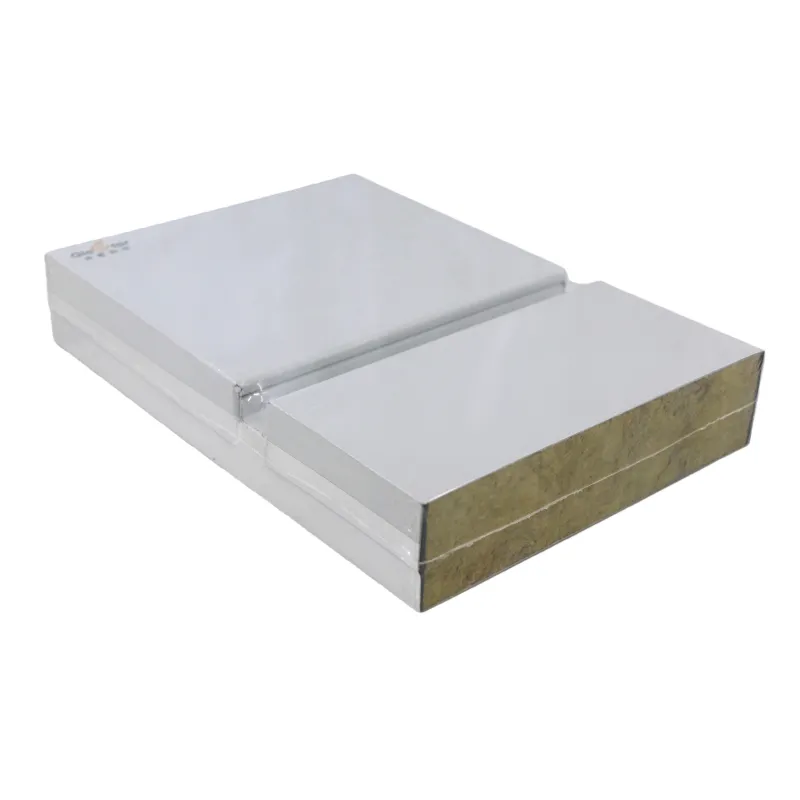 Glostar Fire Resistant and Soundproof Rockwool Sandwich Wall Panel