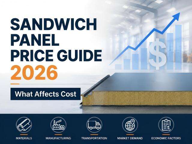 Sandwich Panel Price Guide 2026 What Affects Cost