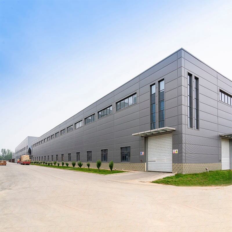 Portal frame steel structure warehouse