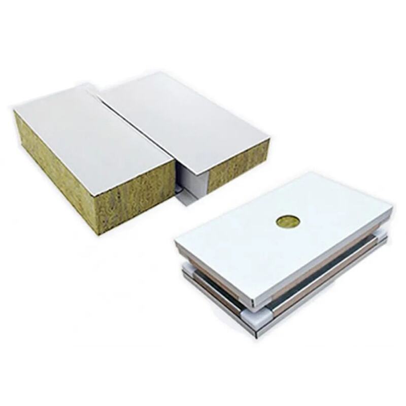Eco-Friendly Sustainable Rockwool Clean Room Sandwich Panel for Cleanroom Solutions