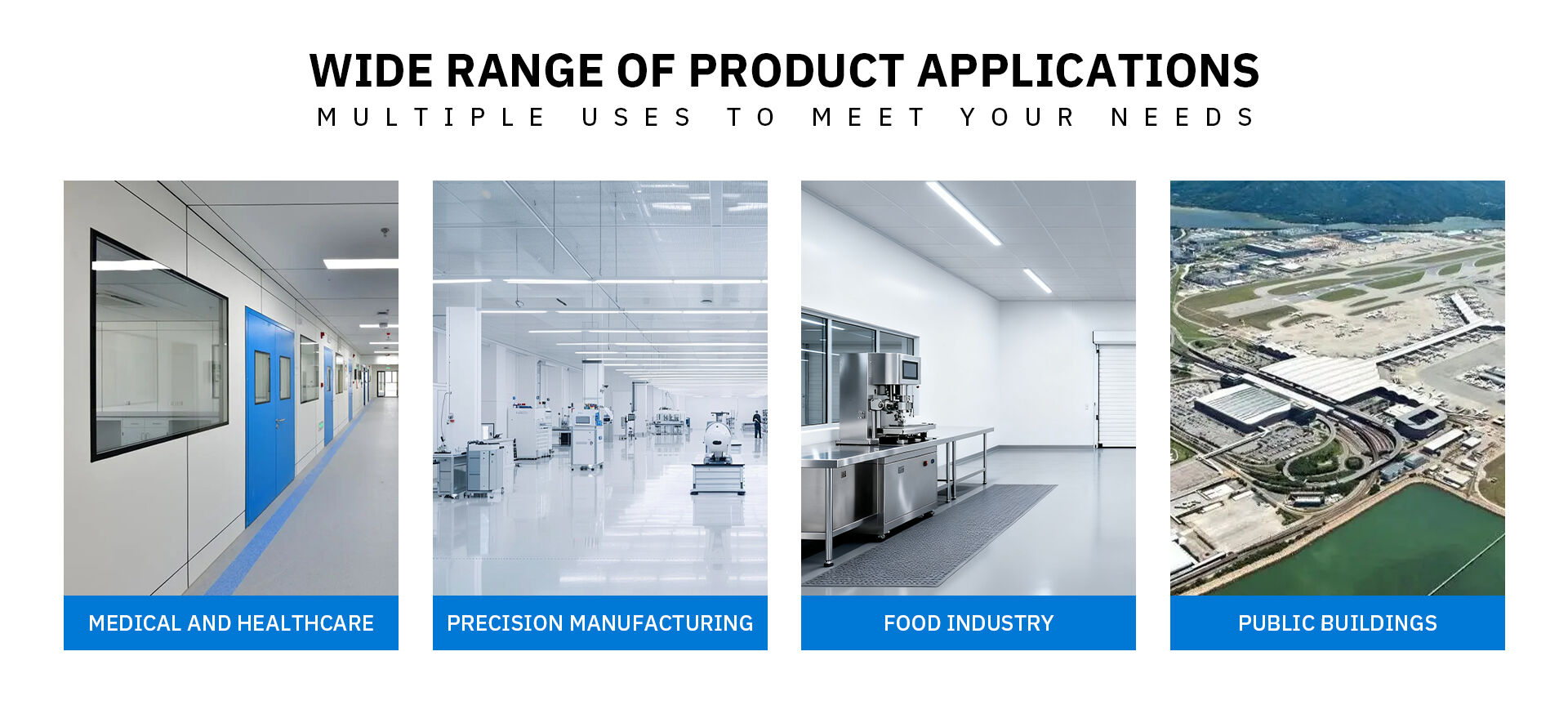 rock wool cleanroom panels application