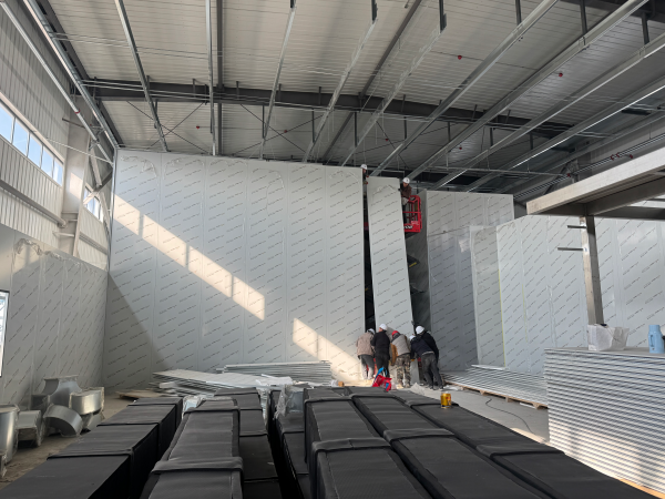 cleanroom panels installation
