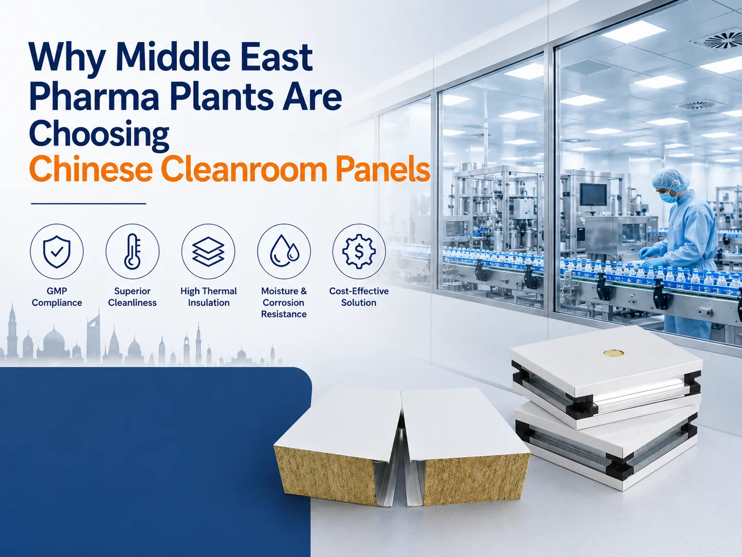 Why Middle East Pharma Plants Are Choosing Chinese Cleanroom Panels