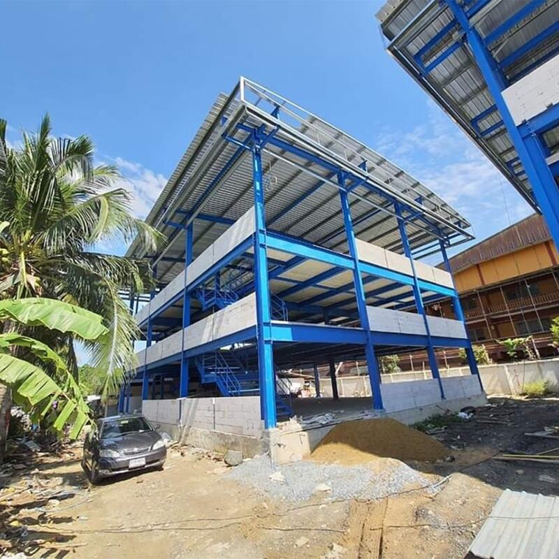 portal frame steel structure diagram