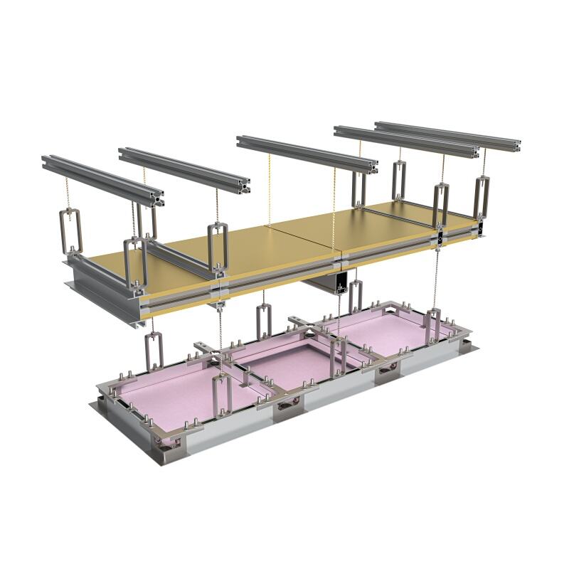 Cleanroom Double-Layer Ceiling Grid System